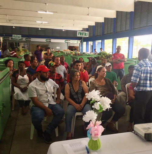 1er taller de Educación Financiera del programa de mercaderes de los mercados del Distrito Nacional