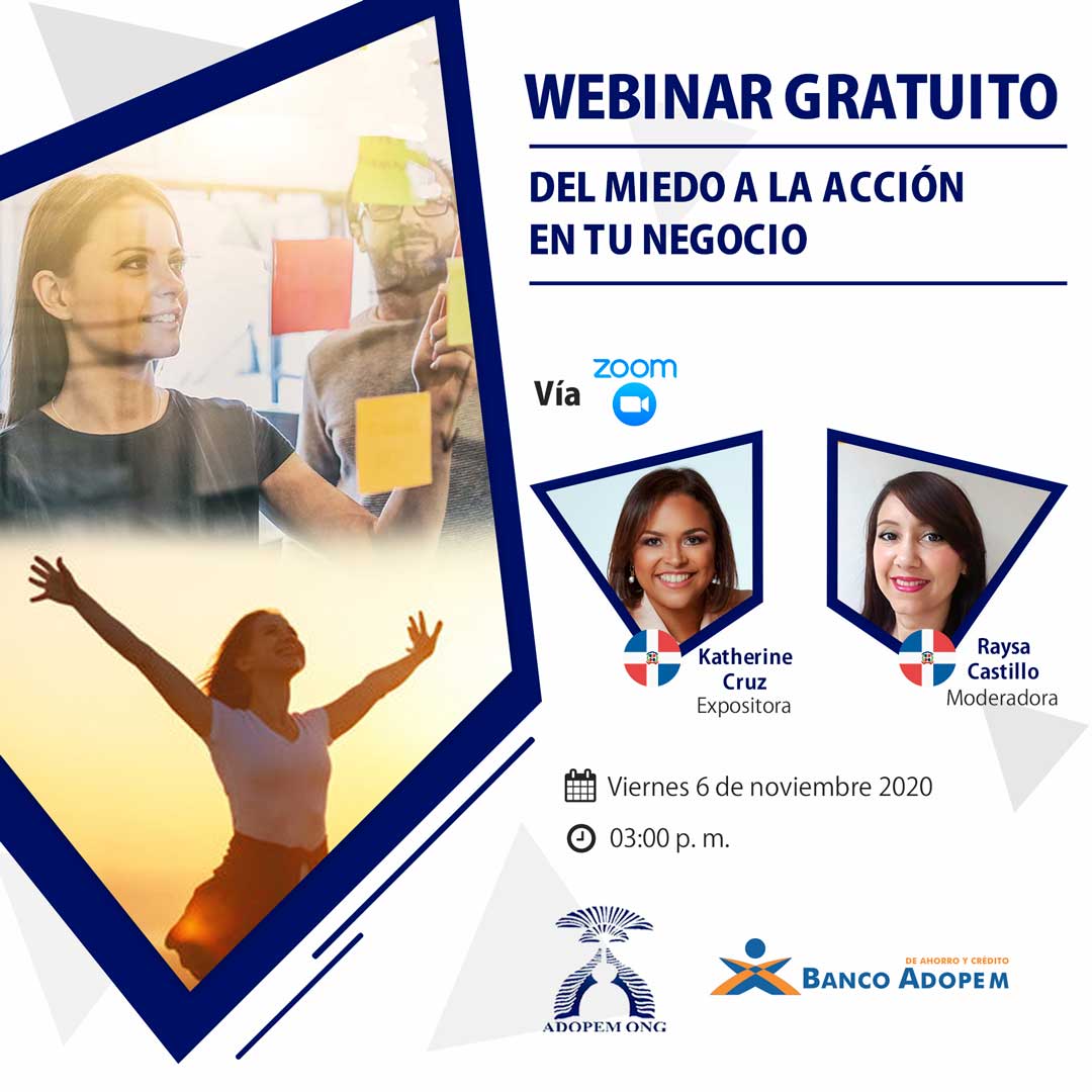 ENCUESTA FINAL DE SATISFACCIÓN: WEBINAR GRATUITO: DEL MIEDO A LA ACCIÓNEN TU NEGOCIO