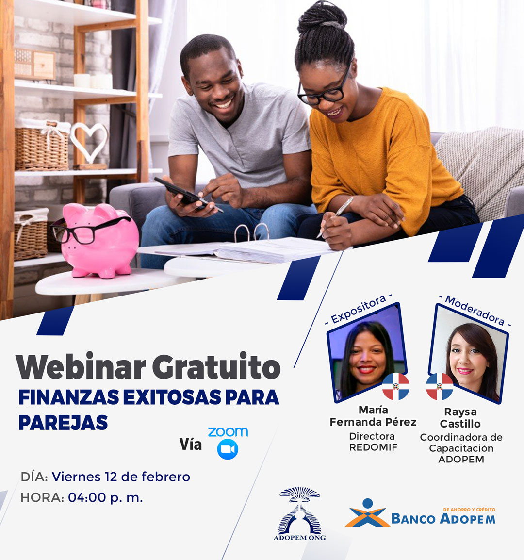 ENCUESTA FINAL DE SATISFACCIÓN: WEBINAR GRATUITO: FINANZAS EXITOSAS PARA PAREJAS