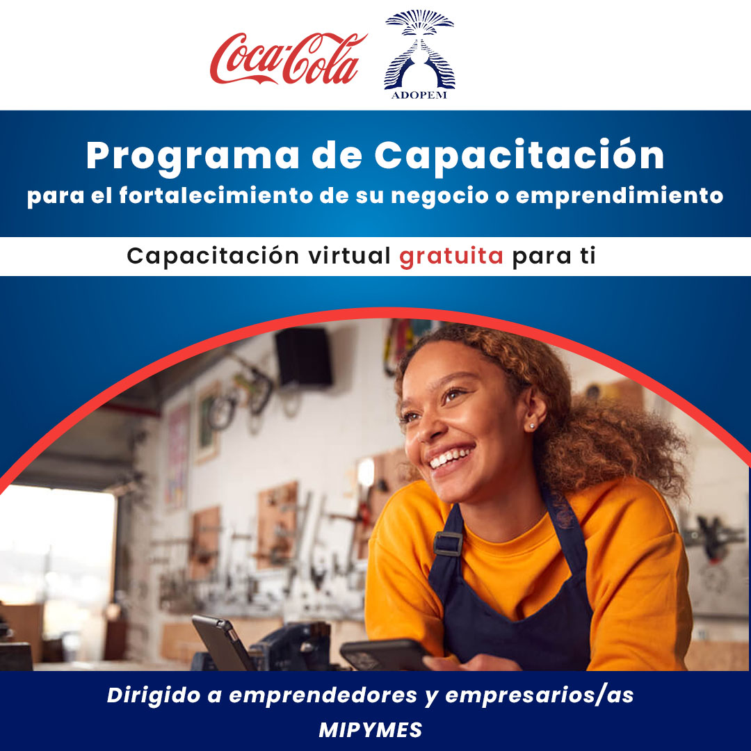 Formulario de Registro Programa de Capacitación Coca-Cola y ADOPEM