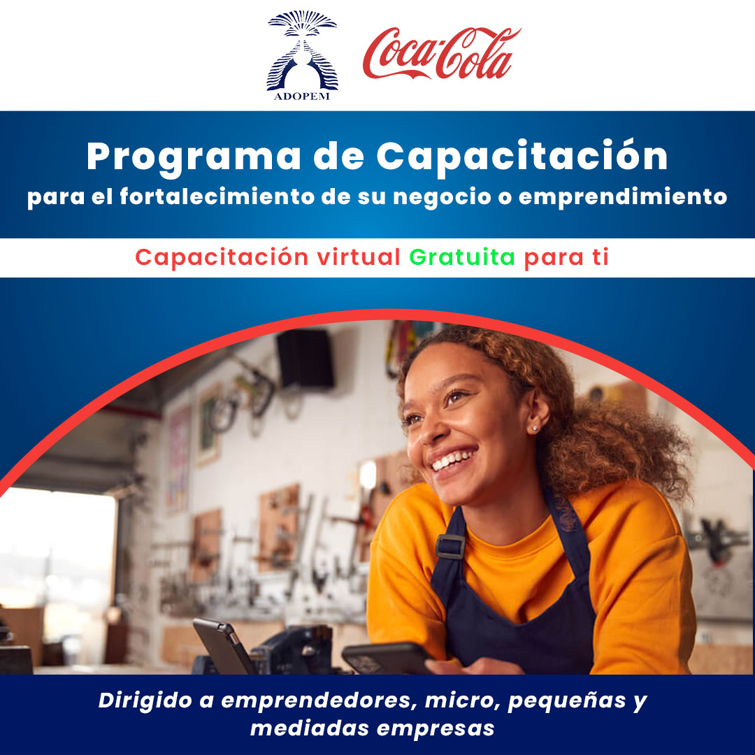 Formulario de Registro para Capacitación Microempresarios proyecto Coca-Cola / ADOPEM